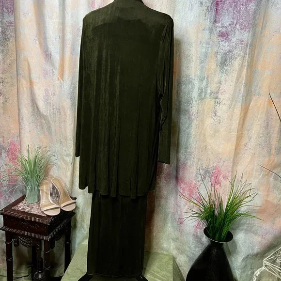 VTG πKoker 90s Matching Tube Skirt, Jacket and Top - Picture 2 of 14